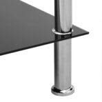 Beistelltisch Transparent 45x50x45 cm Hartglas – Bild 4