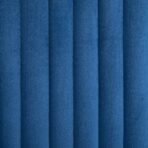 Esszimmerstühle 2 Stk. Blau Samt – Bild 7