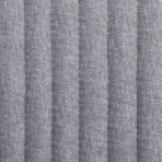 Esszimmerstühle 2 Stk. Hellgrau Stoff – Bild 7