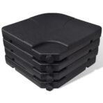 Sonnenschirm Aluminium Tragbarer Sonnenschirmständer Grün – Bild 8