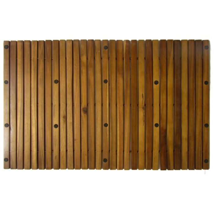 2 Stk. Akazienholz Badematte 80 x 50 cm – Bild 4