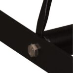 Bar-Set 3-tlg. Massivholz Akazie und Echtleder – Bild 6