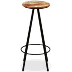 3-tlg. Bar-Set Massivholz Akazie und Altholz – Bild 13