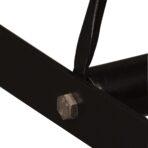 3-tlg. Bar-Set Altholz Massiv, Echtleder und Canvas – Bild 7