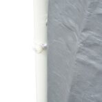 Partyzelt PE 4x8 m Grau – Bild 7