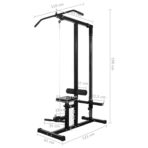 Kraftturm mit Langhantel und Kurzhantel-Set 60,5 kg – Bild 11