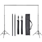 Fotostudio Set 3 Baumwolle-Hintergründe Rahmen verstellbar – Bild 5