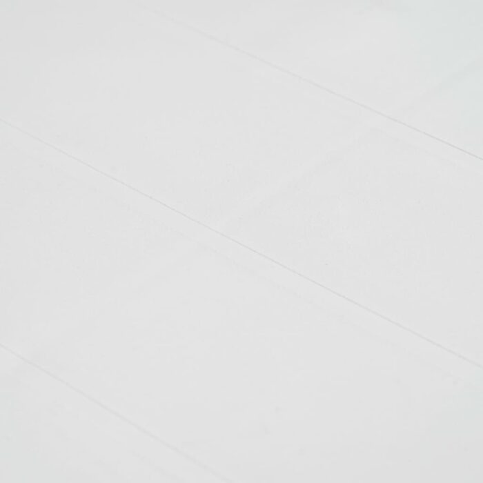 3-tlg. Bistro-Set Kunststoff Weiss Rattan-Optik – Bild 9