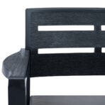 4-teiliges Gartenmöbel-Set Anthrazit Kunststoff – Bild 9