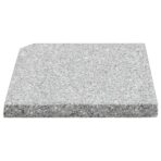 Schirm-Gewichtsplatten 4 Stk. Quadratisch Grau Granit 100 kg – Bild 5