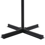 Sonnenschirm mit Tragbarem Sonnenschirmständer Anthrazit – Bild 6