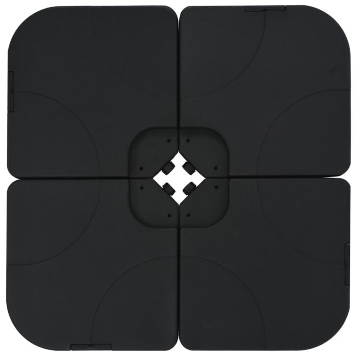 Sonnenschirm mit Tragbarem Sonnenschirmständer Taupe – Bild 9