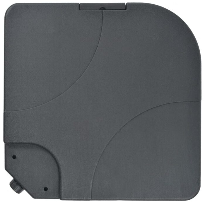 Sonnenschirm mit Tragbarem Sonnenschirmständer Anthrazit – Bild 10