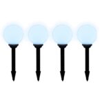 Wegeleuchten 8 Stk. LED 15 cm mit Erdspiess – Bild 4