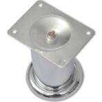 Runde Sofabeine 8 Stk. Chrom 180 mm – Bild 3