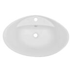 2-tlg. Badmöbel-Set Keramik Eichenbraun – Bild 4