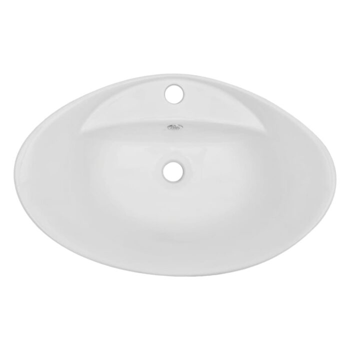 2-tlg. Badmöbel-Set Keramik Eichenbraun – Bild 4