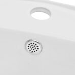 2-tlg. Badmöbel-Set Keramik Eichenbraun – Bild 7