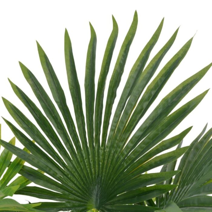 Künstliche Pflanze Palme mit Topf Grün 70 cm – Bild 2