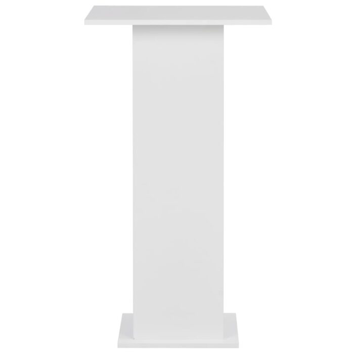 Bartisch Weiss 60x60x110 cm – Bild 3