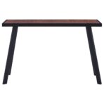 Esstisch Schwarz 120 x 60 x 75 cm Hartglas – Bild 2