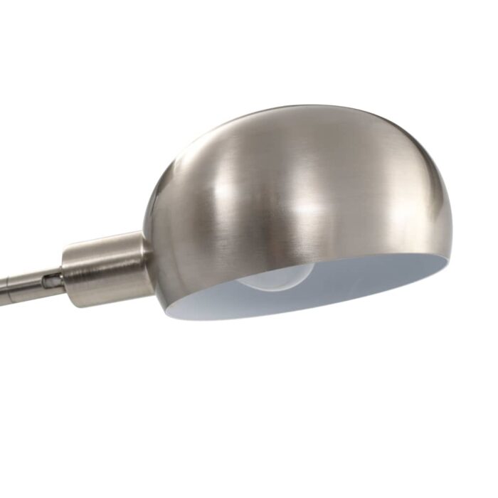 Stehlampe 200 cm 5 x E14 Silbern – Bild 5
