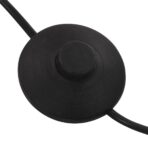 Stehlampe 200 cm 5 x E14 Silbern – Bild 8