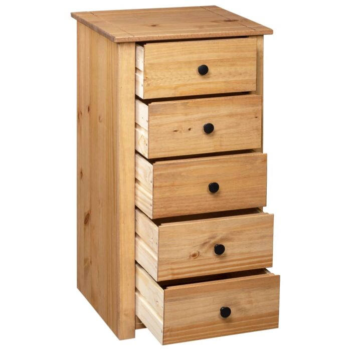 Sideboard 46x40x89 cm Kiefernholz Panama – Bild 5