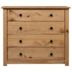 Sideboard 80x40x73 cm Kiefernholz Panama – Bild 2