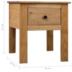 Nachttisch - Massivholz Kiefer – Bild 9