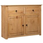 Sideboard 93x40x80 cm Kiefernholz Panama