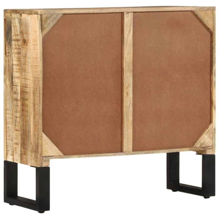 Sideboard 80 x 30 x 76 cm Massivholz Mango – Bild 5