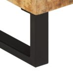 Sideboard 80 x 30 x 76 cm Massivholz Mango – Bild 6