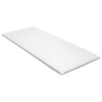 Matratzenauflage 80 x 200 cm viskoelastischer Memory-Schaum 6cm – Bild 2