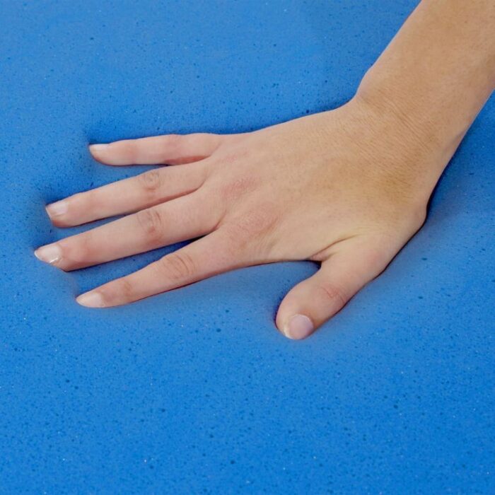 Matratzenauflage 80 x 200 cm viskoelastischer Memory-Schaum 6cm – Bild 8