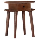 Nachttisch 50x35x55 cm Massivholz Akazie