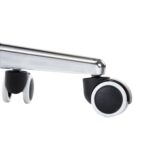 Esszimmerstühle 2 Stk. Hellgrau Stoff – Bild 9