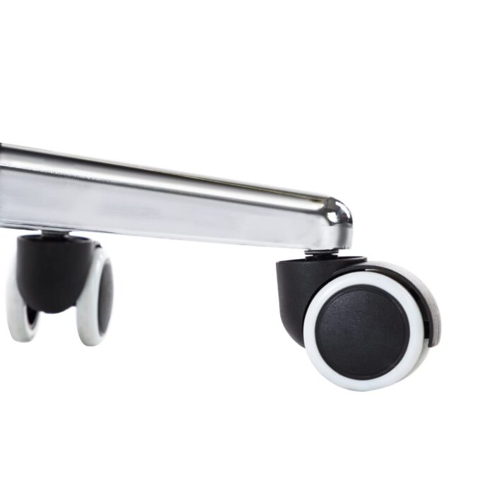 Esszimmerstühle 2 Stk. Hellgrau Stoff – Bild 9