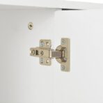 Sideboard Hochglanz-Weiss 107x35x80,5 cm – Bild 7