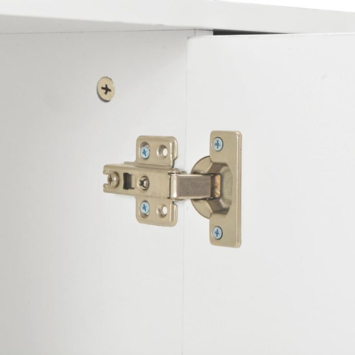 Sideboard Hochglanz-Weiss 107x35x80,5 cm – Bild 7