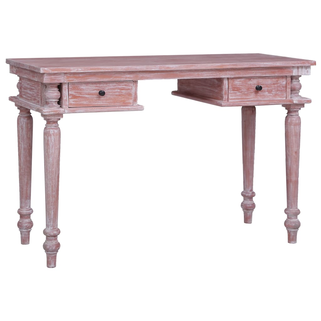 283854_1.jpg Schreibtisch 115x50x78 cm Massivholz Mahagoni – Bild 1