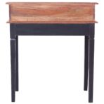 Schreibtisch mit Schubladen 90x50x101 cm Altholz Massiv – Bild 4