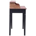 Schreibtisch mit Schubladen 90x50x101 cm Altholz Massiv – Bild 6