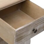 Nachttische / Nachttisch 35x30x50 cm Paulownia Holz – Bild 6