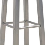 Barhocker 2 Stk. Anthrazit MDF – Bild 5