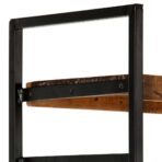 Bücherregal 4 Ebenen 80x30x180 cm - Massivholz Akazie – Bild 6