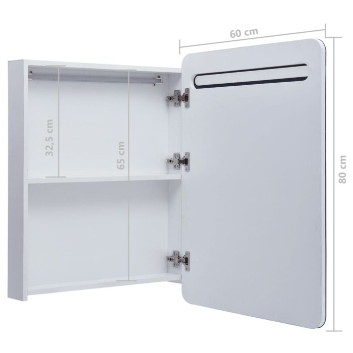 LED-Spiegelschrank 60x11x80 cm – Bild 7