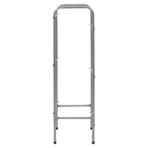 Kistenregal für 3 Kisten Silbern 50x33x116 cm Stahl – Bild 4