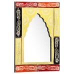 vidaXL Spiegel Handbemalt 40 x 55 cm Massivholz Mango – Bild 10