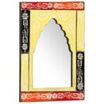 vidaXL Spiegel Handbemalt 40 x 55 cm Massivholz Mango – Bild 11